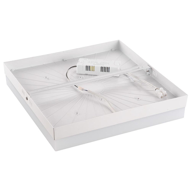 36W Dimmable LED Ceiling Light 3000 to 6000K Square Flush Mount Remote Lamp