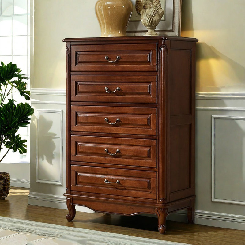 Retro Simple Solid Wood Accent Chests