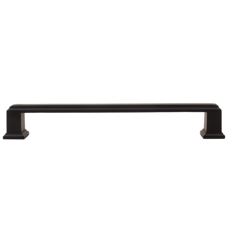 Poignée barre 6 5/16 po Cabinet, Noir mat