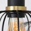 Sesco 6 - Light Black Kitchen Island Pendant