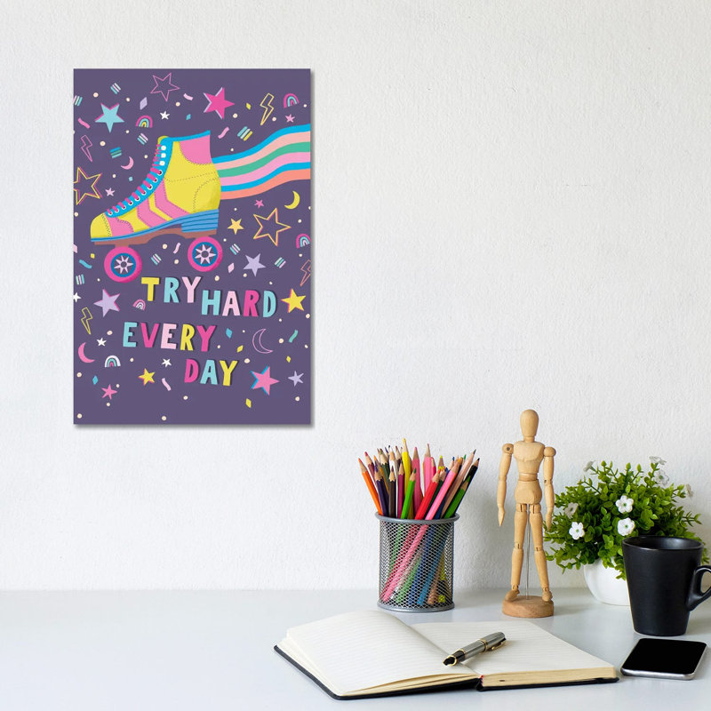 Fun Pop I by Nancy Mckenzie - Wrapped Canvas Print, 20.32 cm H x 30.48 cm W