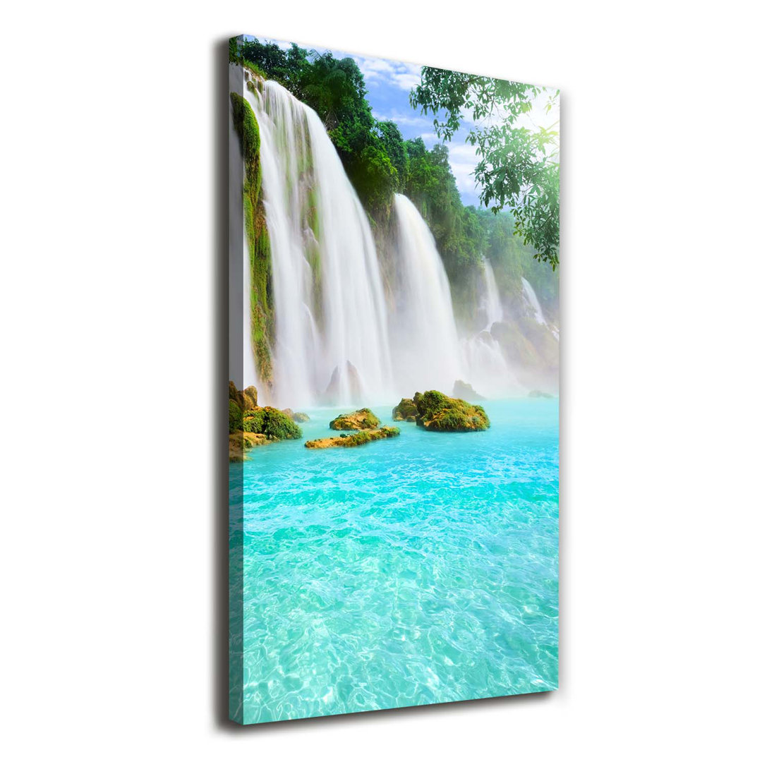 Waterfall - Wrapped Canvas Print