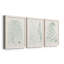 Verdure Ferns I - ensemble de 3 peintures sur toile encadrées-1399826400-1399826412