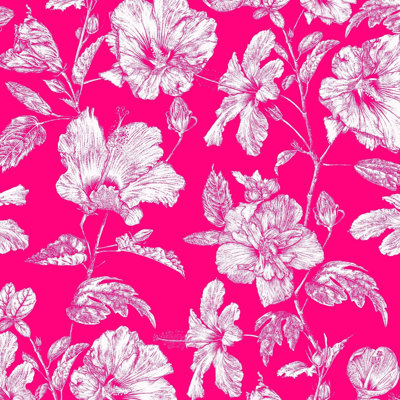 Papier peint Hibiscus
