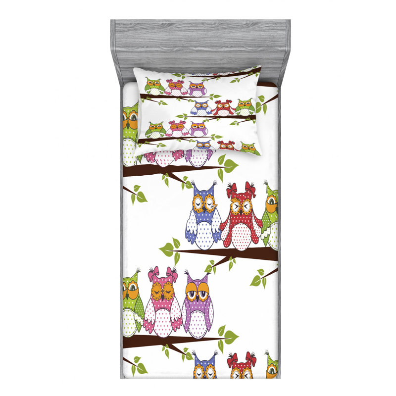 Microfiber Sheet Set, Twin XL Sheet Set with Fitted Sheet