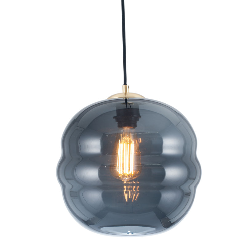 Baber 1 - Light Black Sphere Pendant