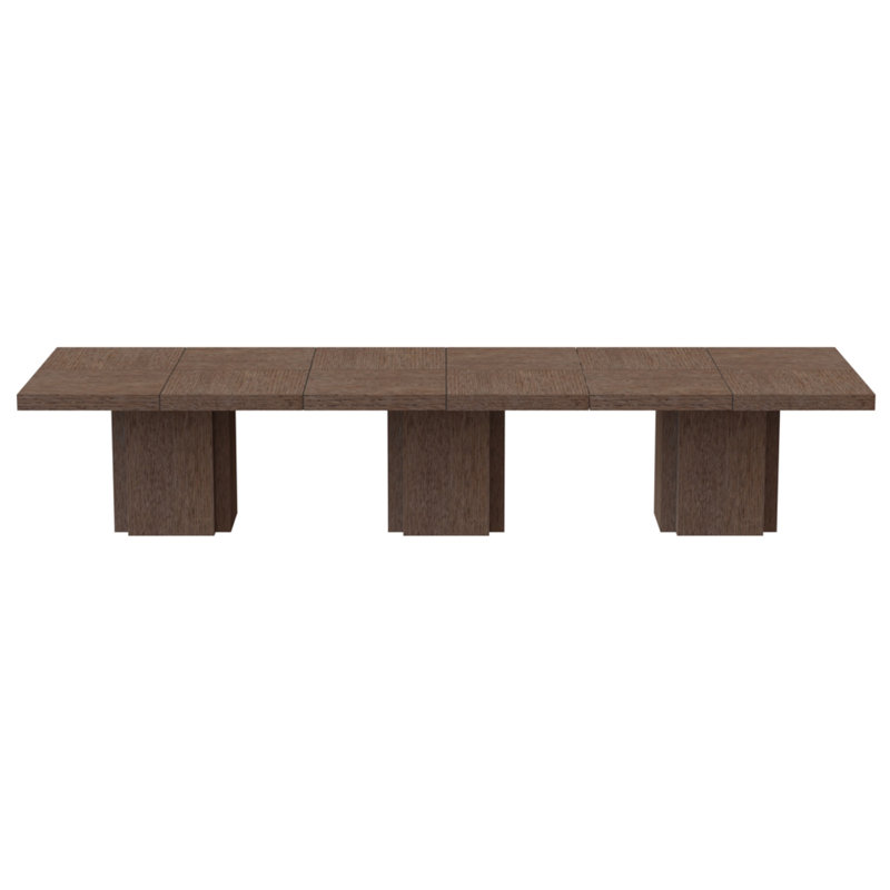 Laubestein Dining Table, Brown/Brown 