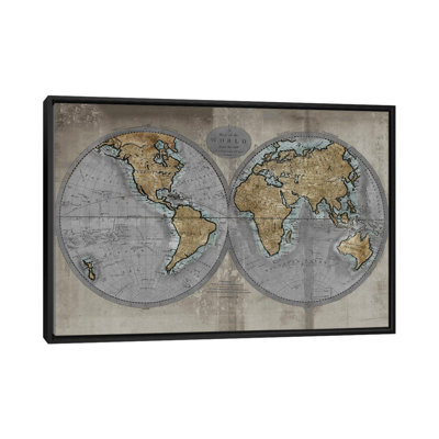 " Map Of The World " by Russell Brennan