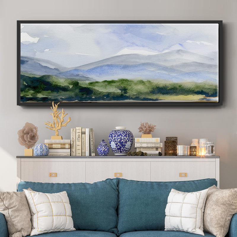 Blue Ridge II - toile encadrée