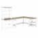 Barton 3 L-Shaped Writing Desk Office Set