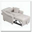 Fauteuil convertible en chenille avec dossier réglable-146113220