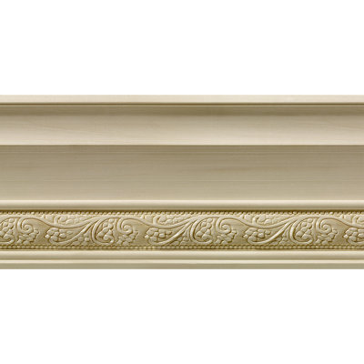 5.25'' H x 96'' W x 0.5'' D Wood Crown
