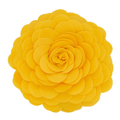 FlowerFloral Round Throw Pillow