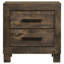 Table de chevet 2 tiroirs