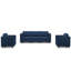 Ensemble de canapé modulaire 3 pièces Ayden Hunsicker-1390442436