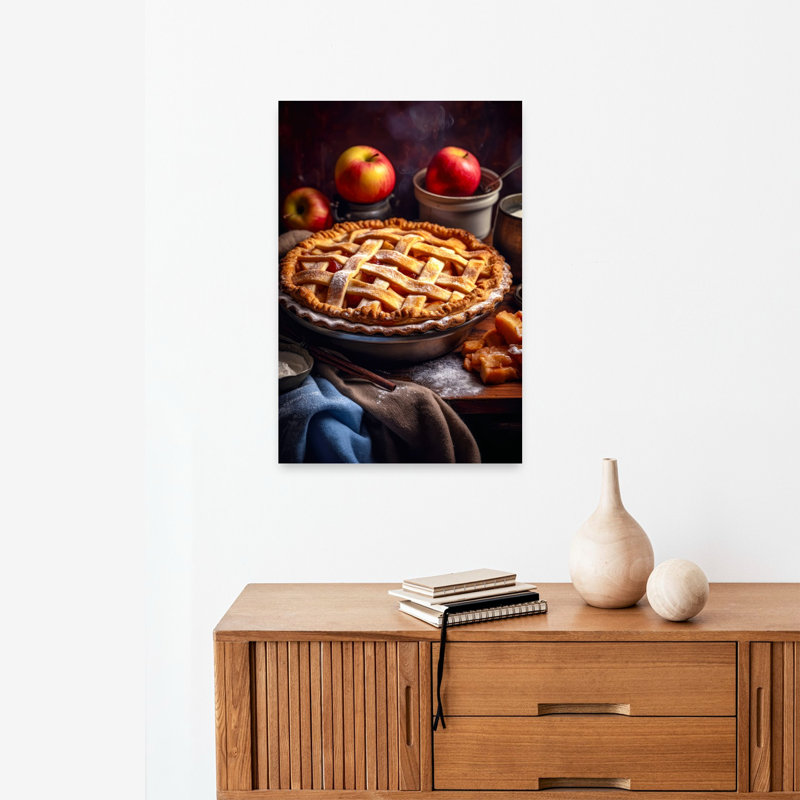 Art mural Cozy Apple, 24" H x 16" W