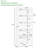 83.4" Tall Bookcase with LED