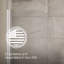 Aerie Curved Bath Screen
