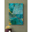 Décoration murale en verre trempé, impression de style marbré unique sur verre et doré-170576869