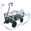 Les chariots de jardin Wagon Cart facilitent le transport du bois de chauffage (vert)-122456962
