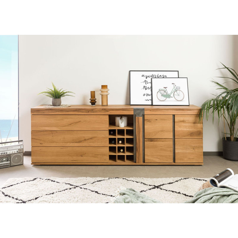 New Amsterdam 220cm Solid Wood Sideboard