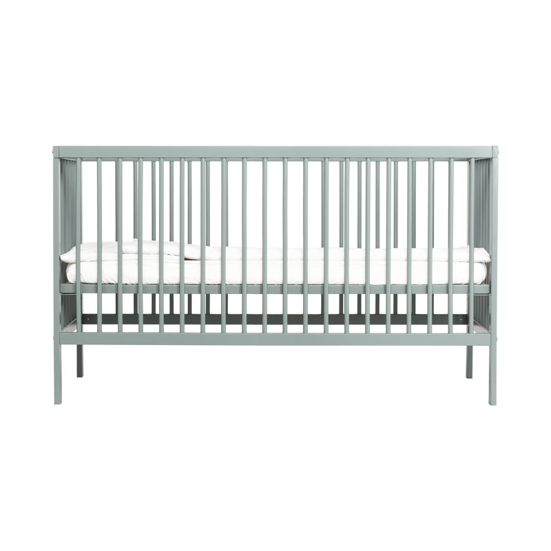 Midi Cot Bed, Stone Teal