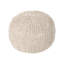 Pouf rond en coton Bordeaux, lavande-1730134611
