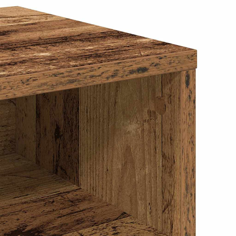Bedside Cabinet 2 Pcs 40 X 40 X 30 Cm Engineered Wood, Old Wood