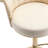 COOLMORE Swivel Bar Stools Set Of 2 Adjustable Counter Height Chairs With Footrest For Kitchen-2003027677