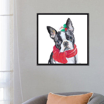 "Holiday Dog II" par Patricia Pinto, reproduction d’art