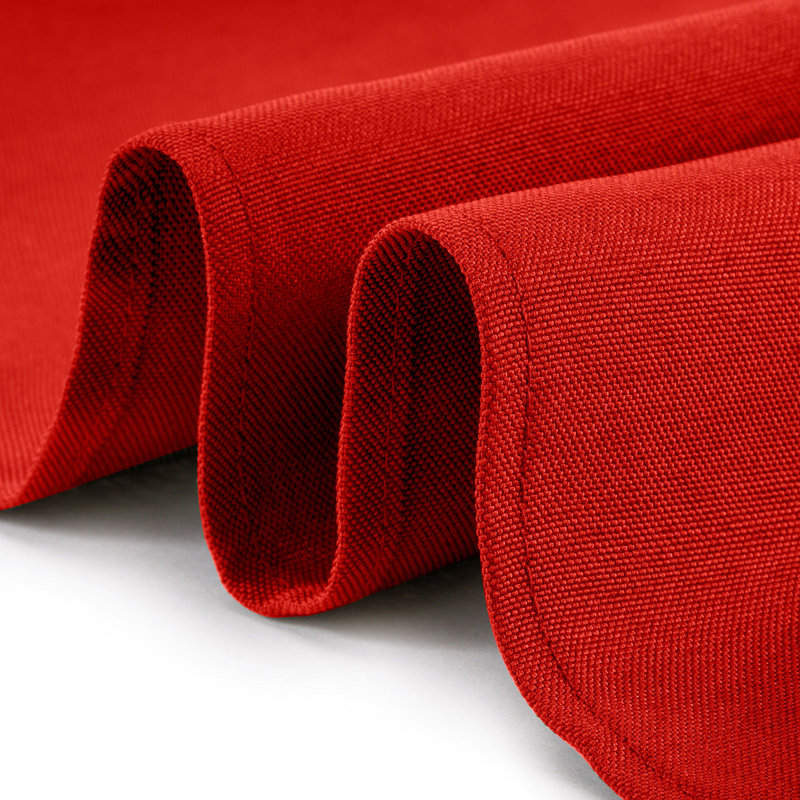 Polyester Square Napkin, Red