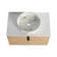 Meuble-lavabo mural 30 po avec lavabo d'art en céramique et dalle de pierre artificielle Lupin