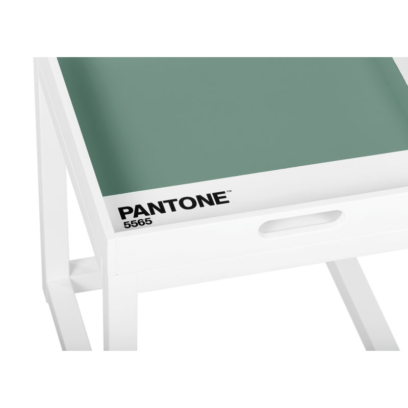 Tray Top End Table, Green