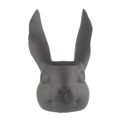 White Bunny Head Pot