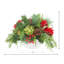 Holiday Centerpiece with Evergreens, Ferns, Artichokes and Berries