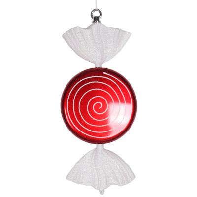 13" Candy Glitter Ornament
