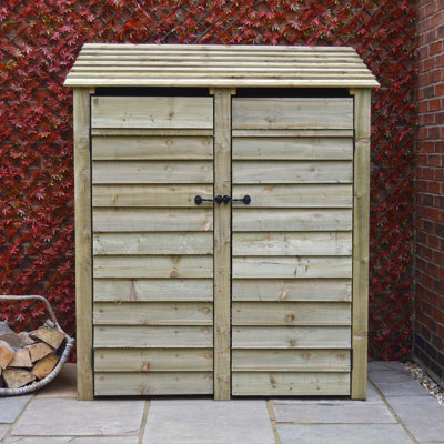 Tangier 150cm W x 80cm D Solid Wood Log Store
