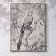 Reproduction encadrée V Vintage Animal Print - bois massif-839393079