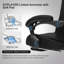 GTPLAYER Adjustable Reclining Ergonomic Swiveling PC & Racing Game Chair with Footrest-113244928