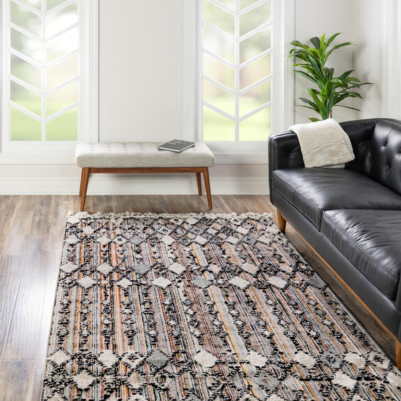Tapis Gosnold Clemson Mori, Rectangle 5 pi 3 po x 8 pi