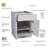 Design House Brookings Unassembled Shaker Sink Base Kitchen Cabinet, White-347499581