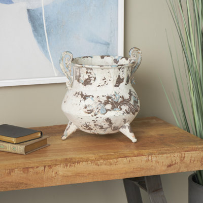 Aurianna 11" Metal Table Vase