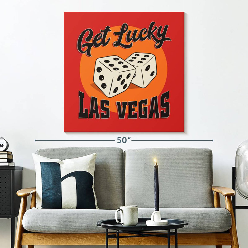 Senne Vintage Las Vegas, H 33 po x l 33 po