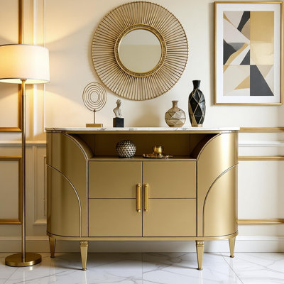 Minimalist entrance cabinet