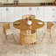 Deonate Dia 120cm Table+ 4 Chairs