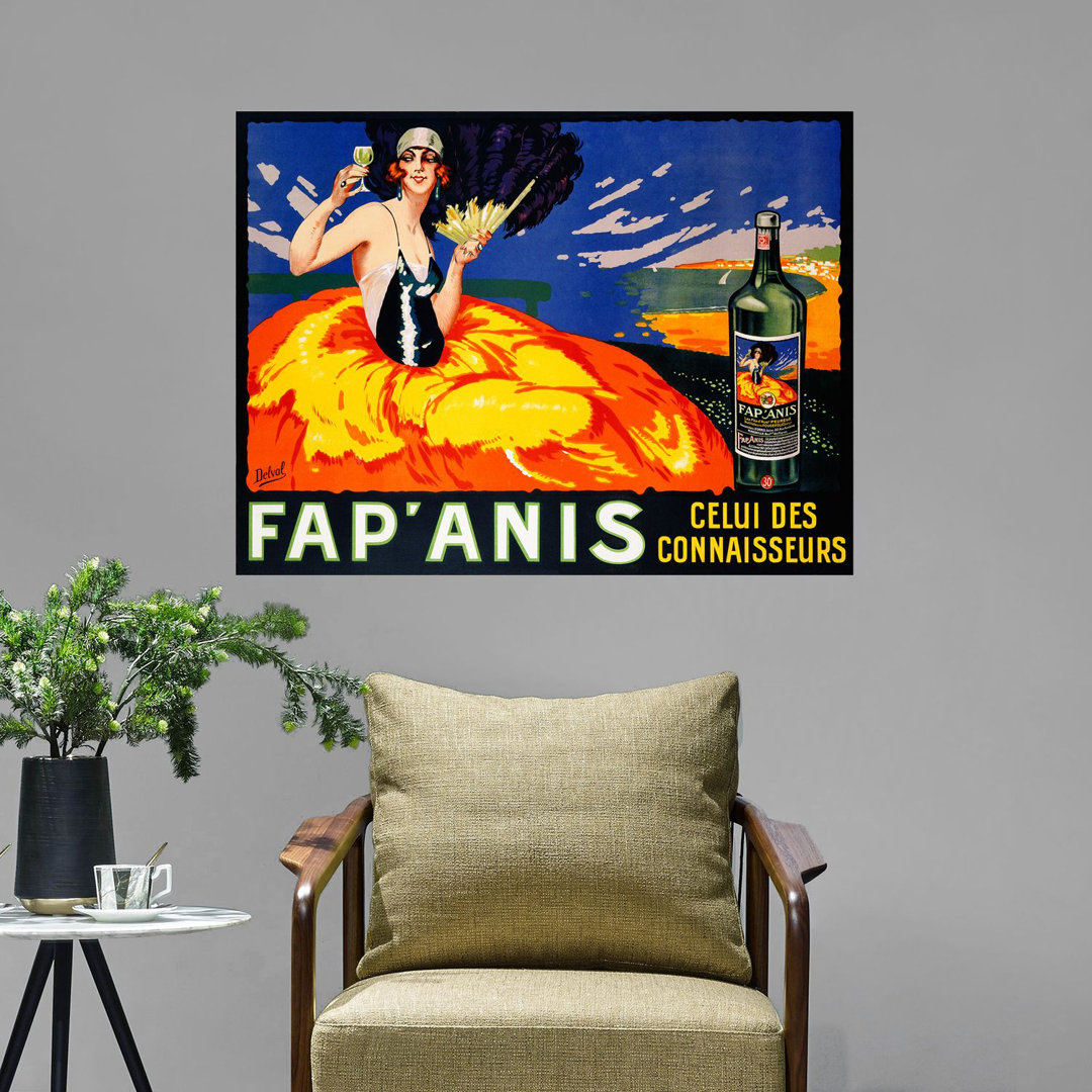 Plakat Fap' Anis, ca. 1920-1930 von Delval