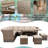 9 - Person Patio Conversation Set with Cushions-800314528