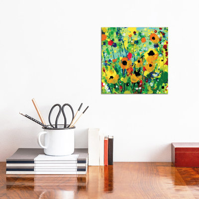 Deep In The Meadow IX by Kathy Morton Stanion - Wrapped Canvas Painting