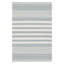 Rugby Stripe Light Blue Handwoven Indoor/Outdoor Rug-30602108