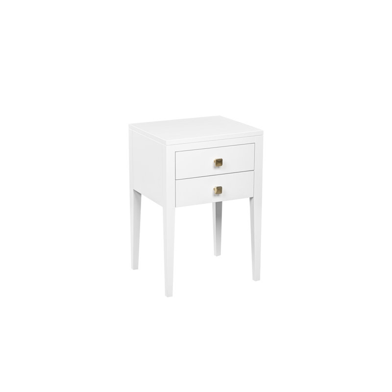 Jeylon 40cm W Solid + Manufactured Wood Bedside Table